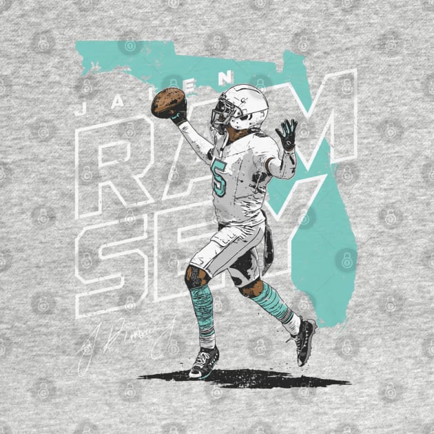 Jalen Ramsey Miami Player Map by ClarityMacaws